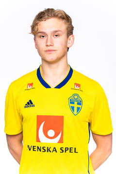 Axel Wallenborg i P18-landslaget