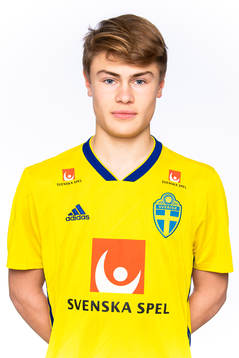 Isac Harrysson i P18-landslaget