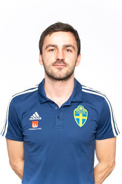 Målvaktstränare Zlatan Azinovic i P18-landslaget
