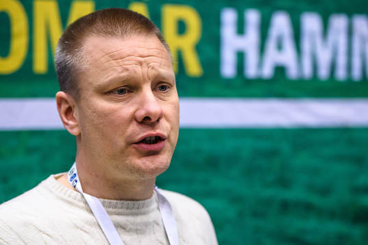 Hammarbys tränare Stefan Billborn