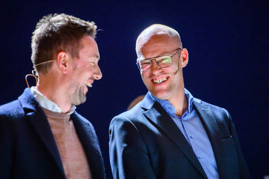 Östersunds tränare Ian Burchnall och GIF Sundsvall