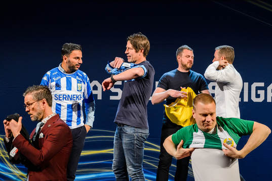 s tränare Rikard Norling , IFK Göteborgs tränare Poya