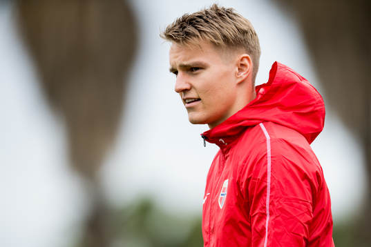 Martin Ødegaard of Norway