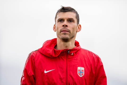 Goalkeeper Rune Almenning Jarstein of Norway