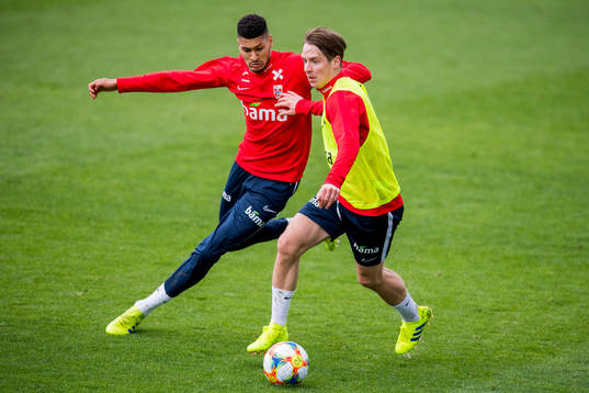 Bjørn Maars Johnsen and Stefan Johansen of Norway