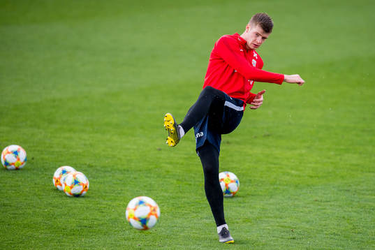 Alexander Sørloth of Norway