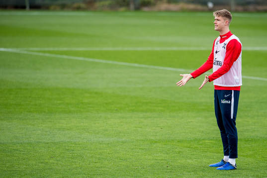 Kristoffer Ajer of Norway