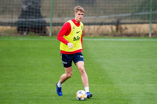 Kristoffer Ajer of Norway