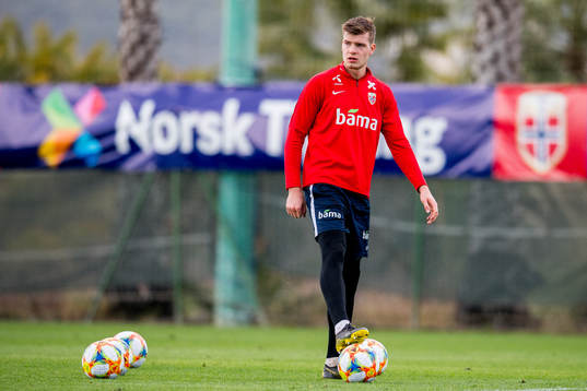Alexander Sørloth of Norway