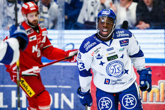 Leksands Hugo Enock jublar