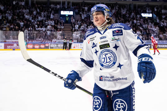 Leksands Johan Porsberger jubel