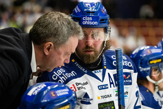 Leksands assisterande tränare Jens Nielsen och Leksands