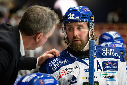 Leksands assisterande tränare Jens Nielsen och Leksands