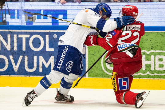 Leksands August Berg och Modos Jonathan Johansson