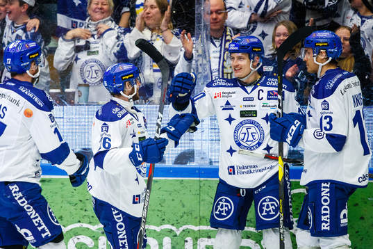 Leksands Jesper Ollas, Kevin Schulze , Martin Karlsson och