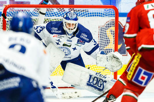 Leksands målvakt Axel Brage