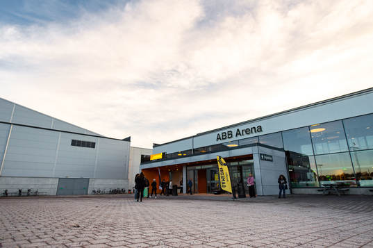 Generell bild av ABB Arena Nord