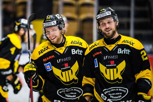 Västerås Lukas Zetterberg jublar