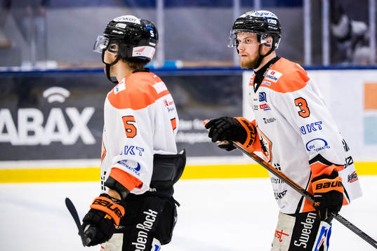 Karlskronas Mikael Kurki och Viktor Grahn deppar