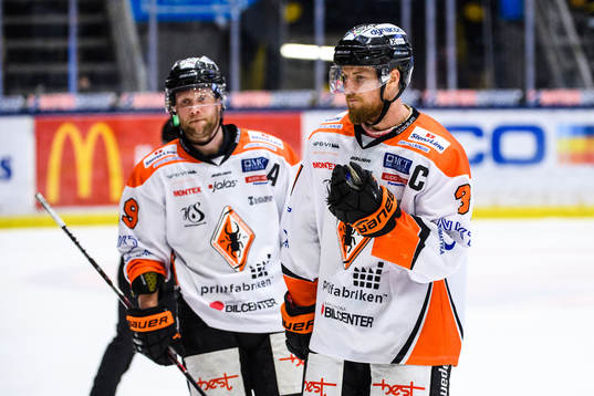 Karlskronas Axel Sundberg och Marcus Paulsson deppar