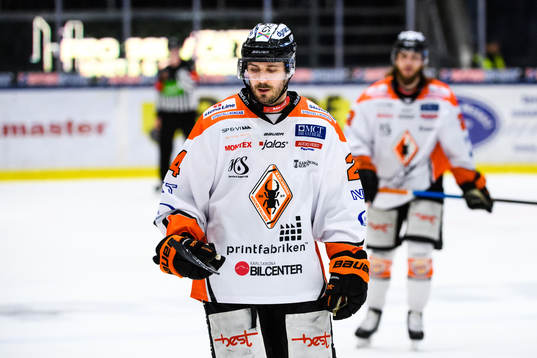 Karlskronas Nick Pageau deppar