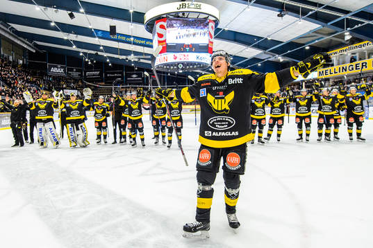 Västerås Jimmie Jansson jublar