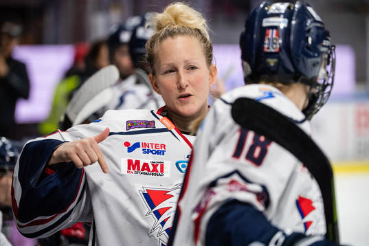 Linköpings målvakt och sportchef Kim Martin-Hasson