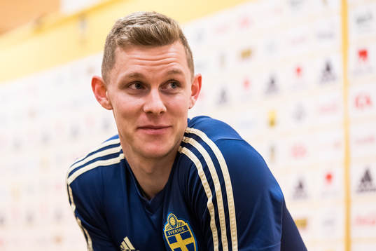 Emil Krafth of Sweden