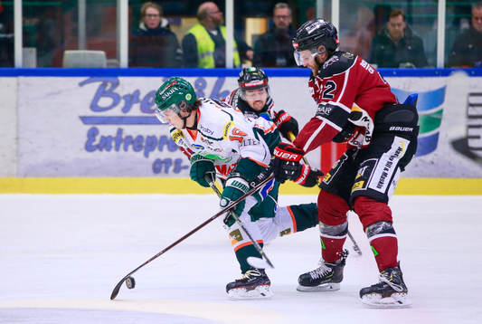 Kristianstads Victor Laz och Bodens Sebastian Harila