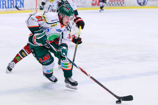 Kristianstads Malte Sjögren och Boden hockeys Christian