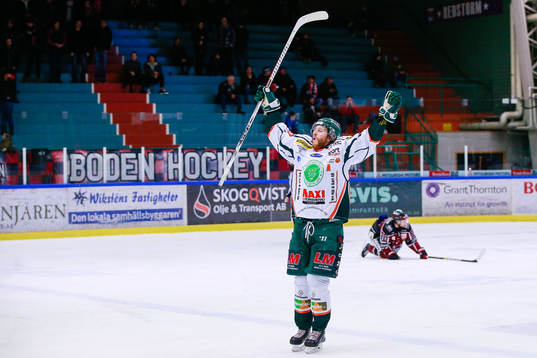 Kristianstads  Fredrik Lindblom jublar