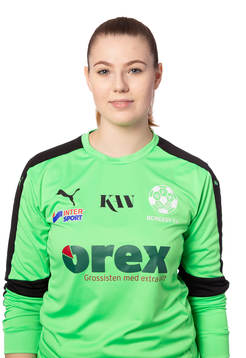 Borgebys målvakt Anna Mårtensson