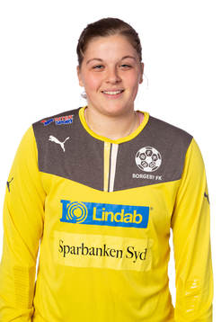 Borgebys målvakt Vera Ejlertsson