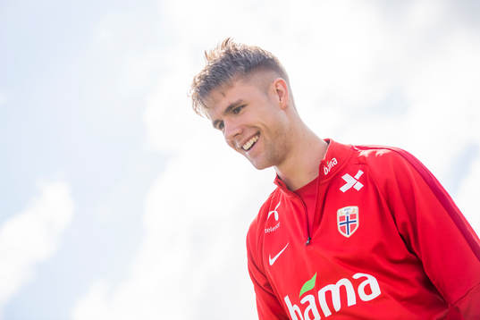 Kristoffer Ajer of Norway