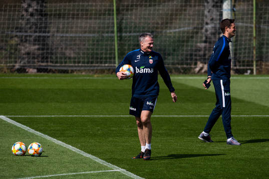 Frode Grodås, goalkeeper coach of Norway