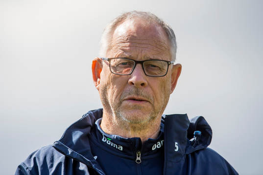 Lars Lagerbäck, head coach of Norway