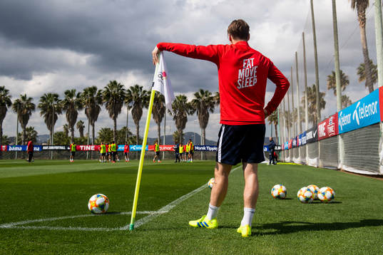 Stefan Johansen of Norway