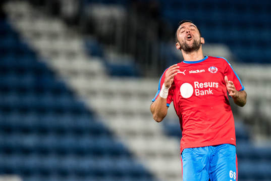 Helsingborgs David Boysen deppar