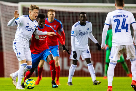 FC Köpenhamns Nicolaj Thomsen och Helsingborgs Mohammed