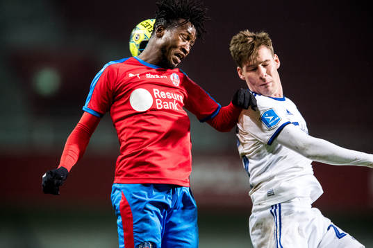 Helsingborgs Mamudu Moro i nickduell