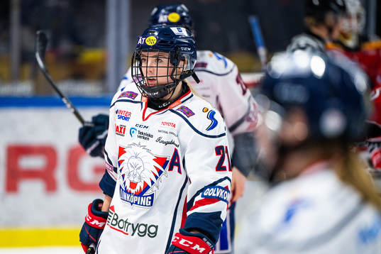 Linköpings Madelen Haug Hansen deppar