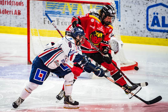 Linköpings Nicoline Söndergaard Jensen och Luleås Ronja