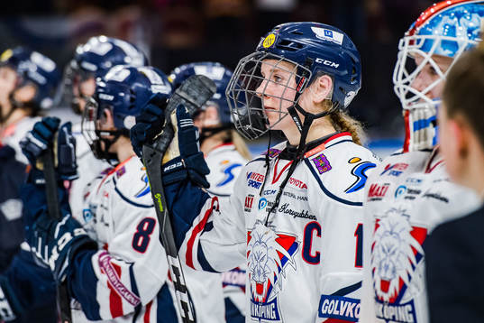 Linköpings Nicoline Söndergaard Jensen deppar
