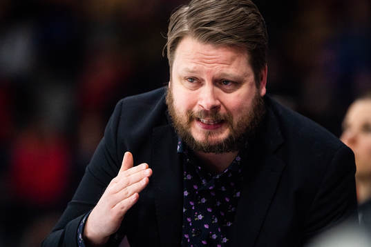 Luleås tränare Fredrik Glader