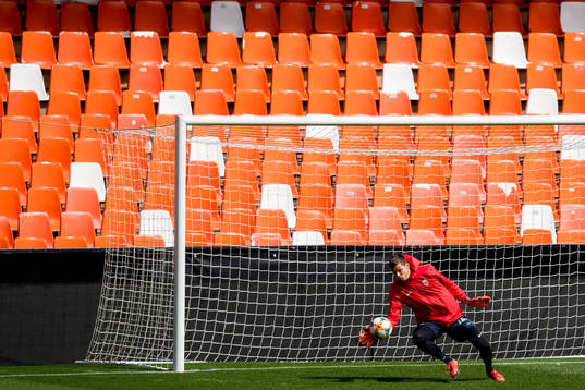 Goalkeeper Rune Almenning Jarstein of Norway