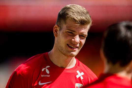 Alexander Sørloth of Norway