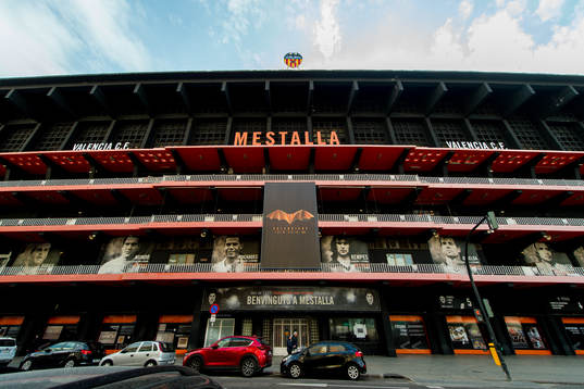 General view of Estadio Mestalla