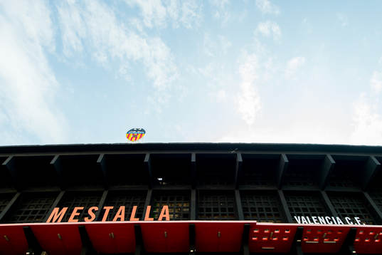 General view of Estadio Mestalla