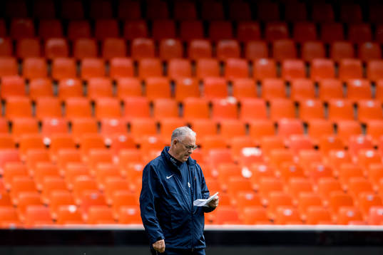 Lars Lagerbäck, head coach of Norway