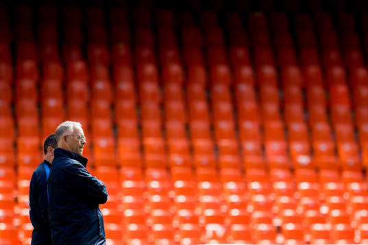 Lars Lagerbäck, head coach of Norway